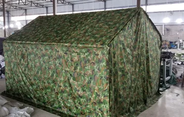 Disaster relief tents